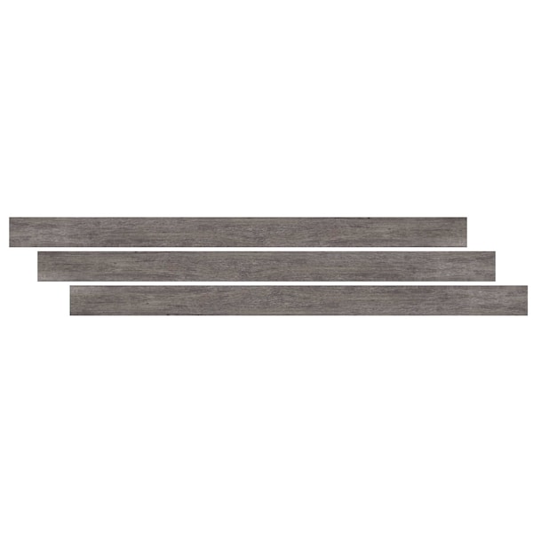 Ackland 0.35 in. T x 94 in. L x 1.77 in. W Ashen Grove Luxury Vinyl Flooring Trim Stair Reducer AKVTVASGR-SR - main